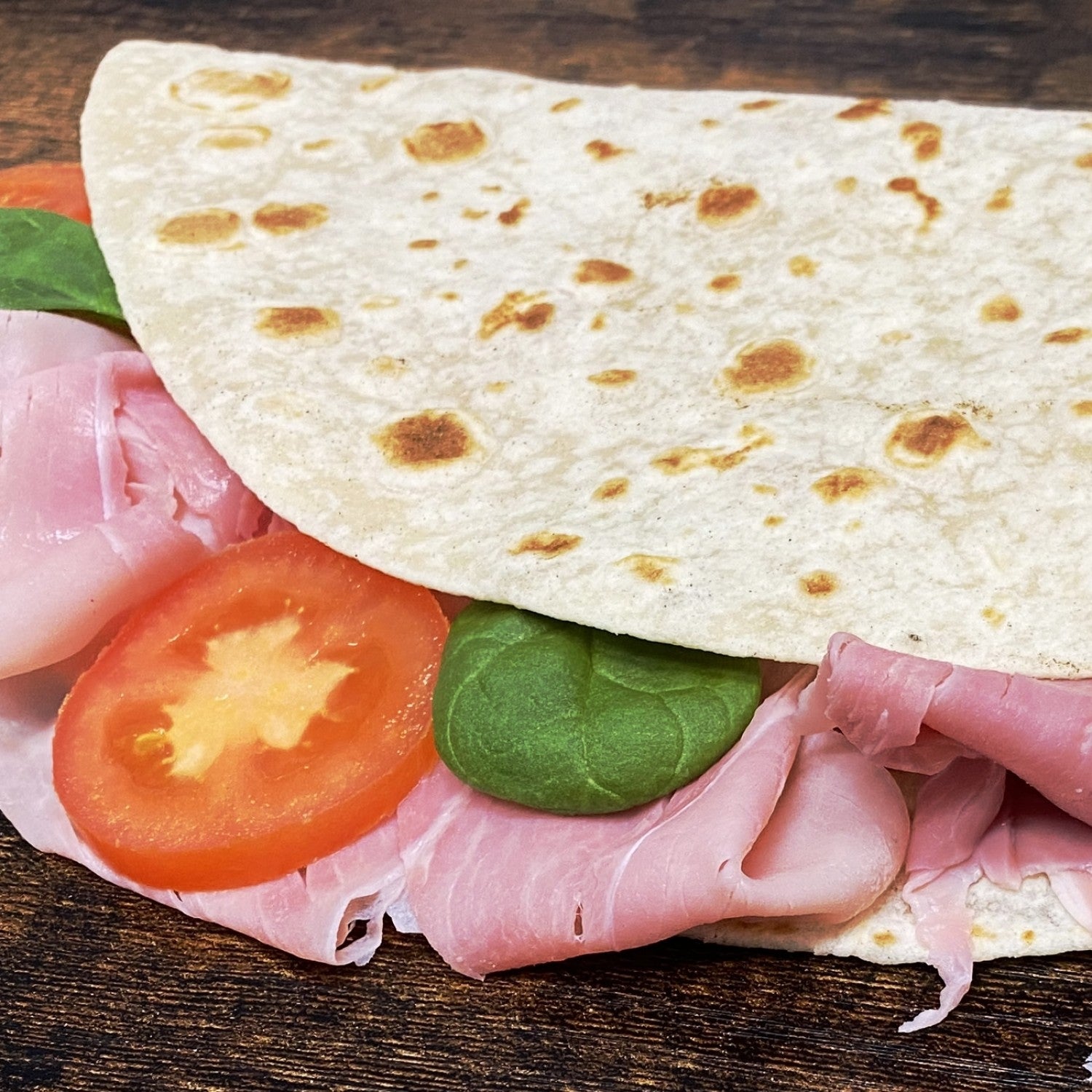 Piadina Romagnola IGP alla Riminese con olio extravergine d&