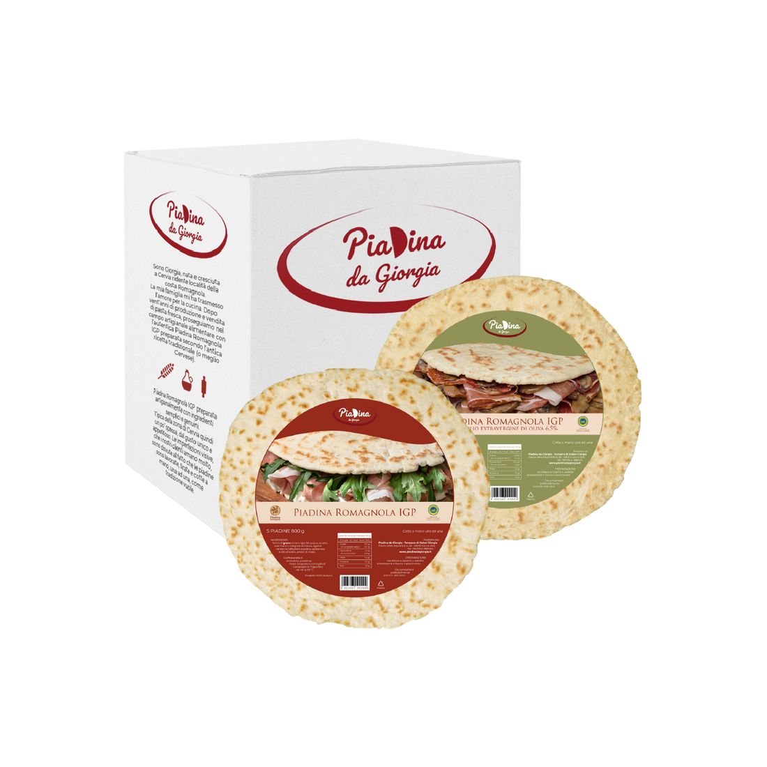 Piadina Romagnola g.g.A. Box