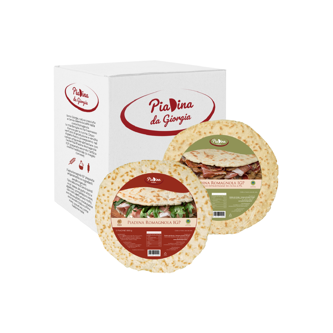 Piadina Romagnola g.g.A. Box