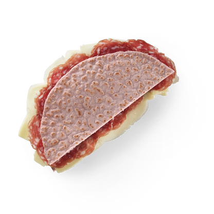 Piadina with Sangiovese