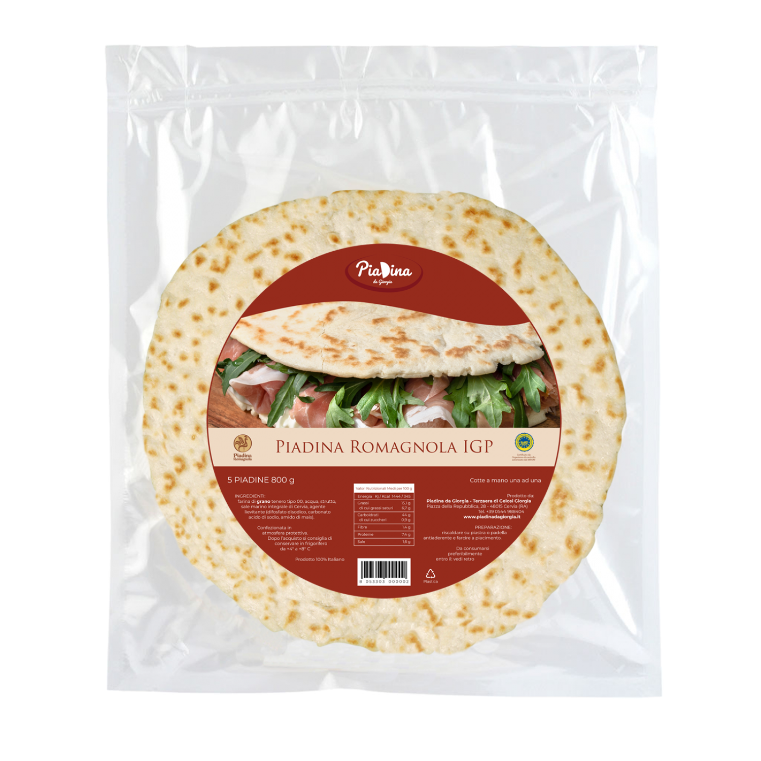 Box Regalo Piadina Romagnola IGP